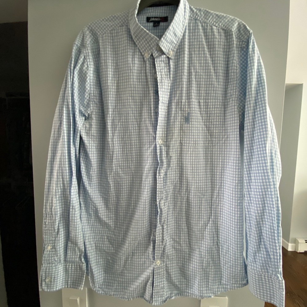 Jonnie O long Sleeve Men’s Button up casual shirt